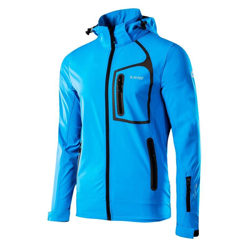 Veste Softshell NILS Homme (Bleu Vif / Noir)