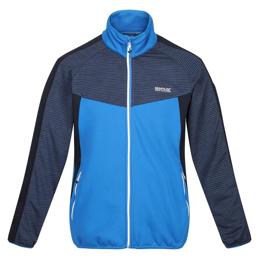 YARE Men's softshell jacket (Dark blue / Light navy)