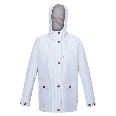Giacca Impermeabile Strisce Donna Regatta Nahla Tickin