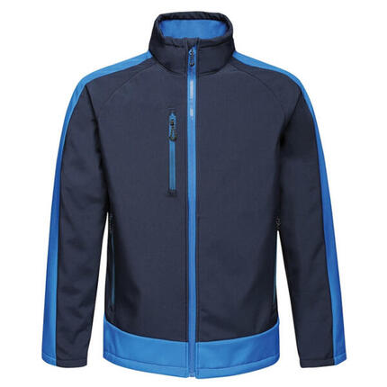 Veste Softshell CONTRAST Homme (Bleu Marine / Bleu Roi)