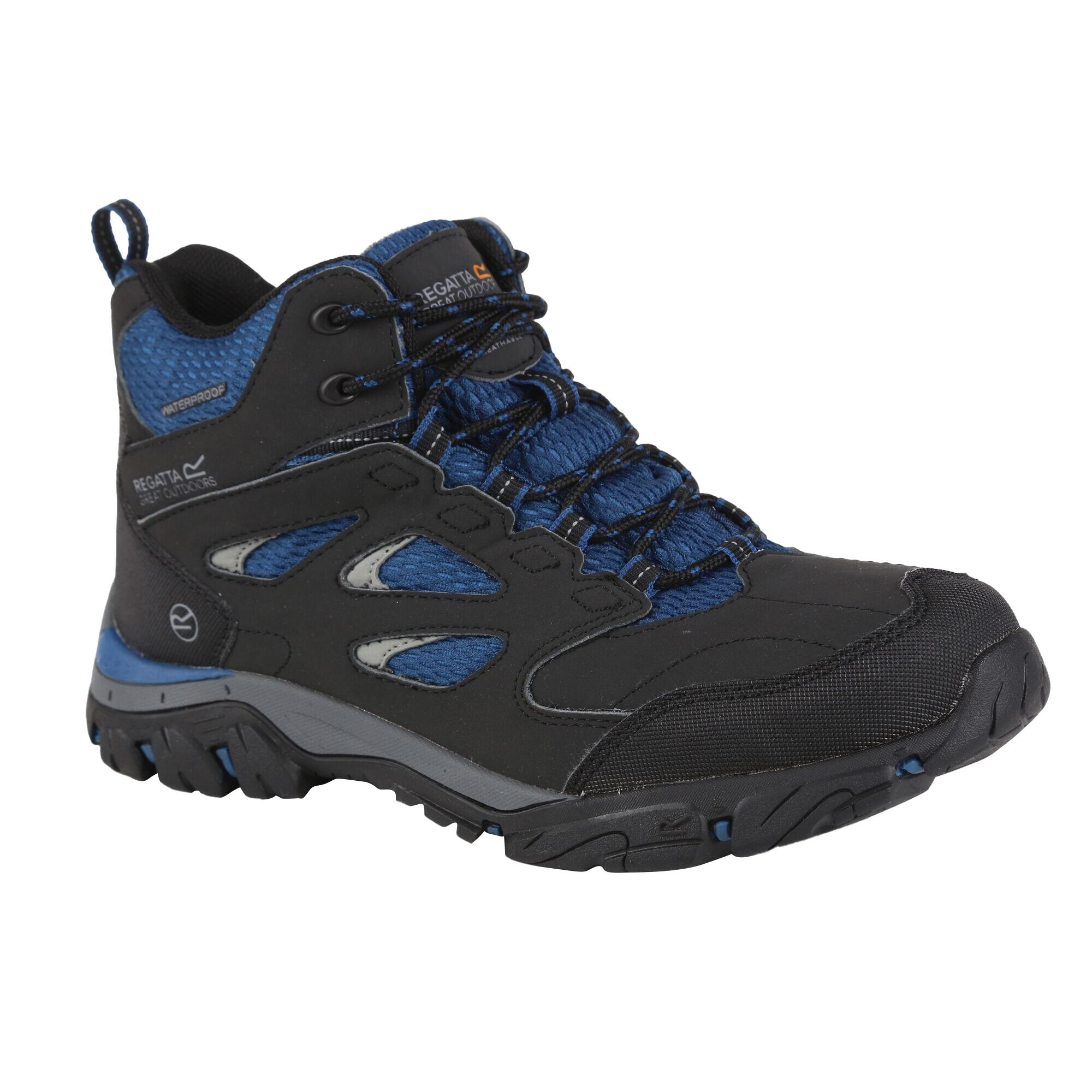 Womens/Ladies Holcombe IEP Mid Hiking Boots (Ash/Blue Opal) 1/5