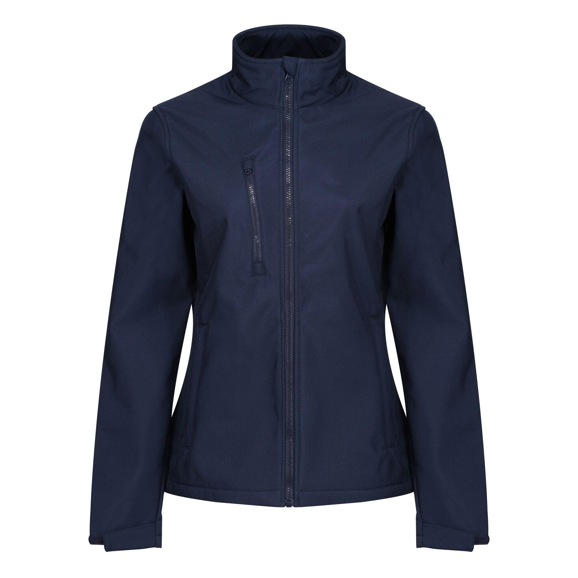 REGATTA Womens/Ladies Ablaze Three Layer Soft Shell Jacket (Navy)