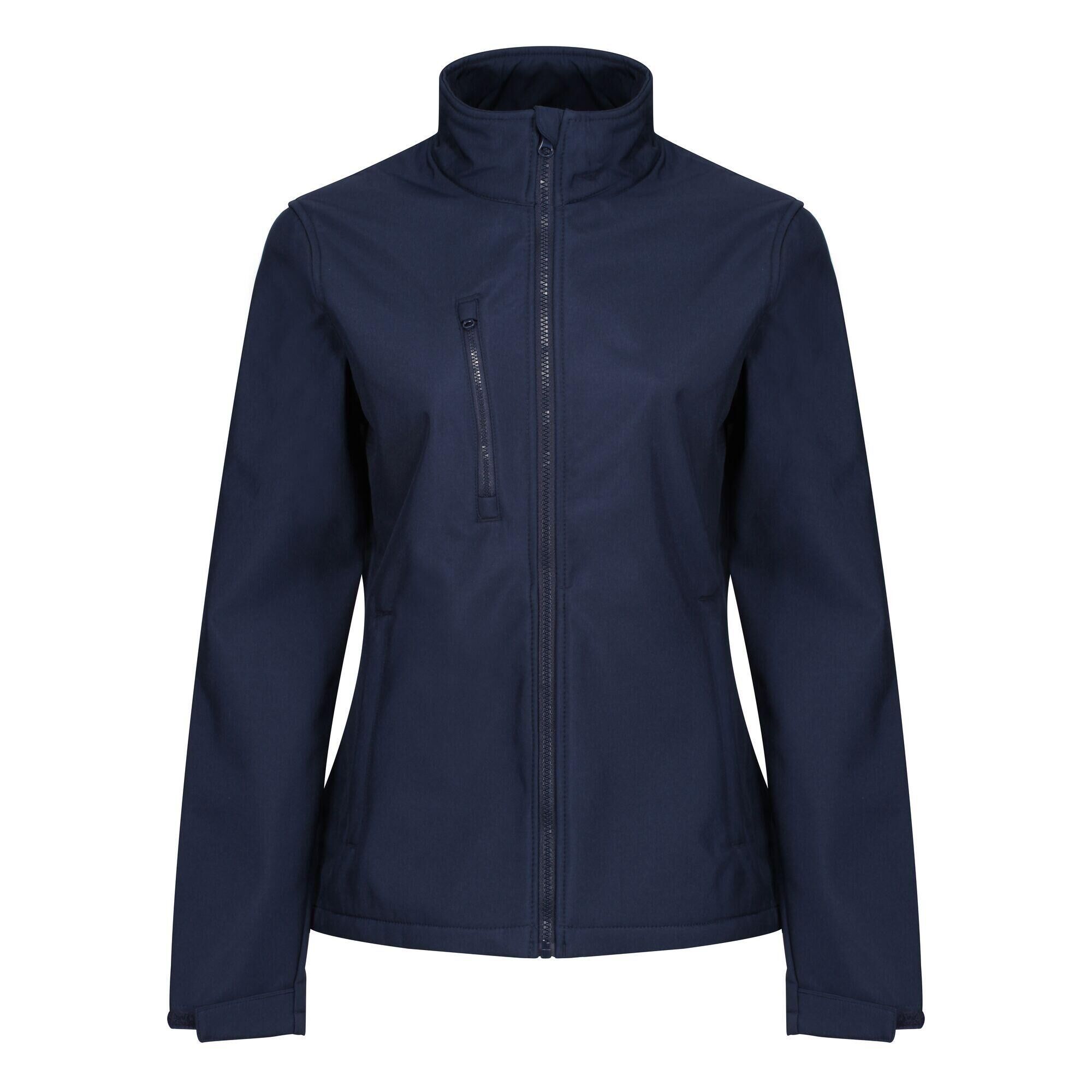 REGATTA Womens/Ladies Ablaze Three Layer Soft Shell Jacket (Navy)