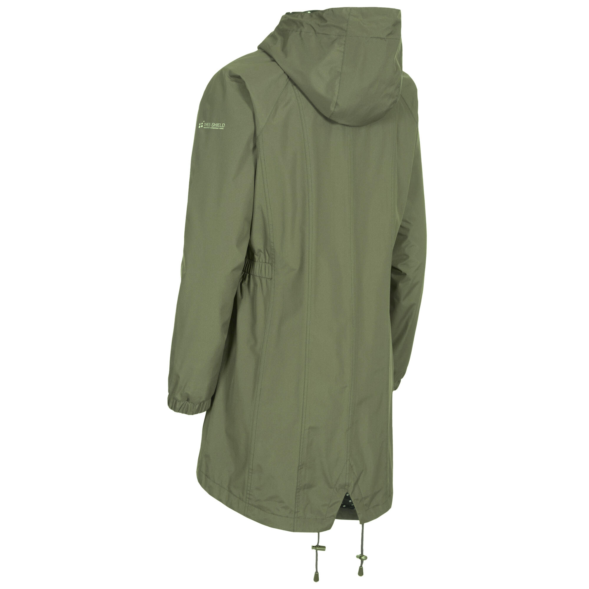 Dames Waterdichte Shell Jas (Groen) 2/5