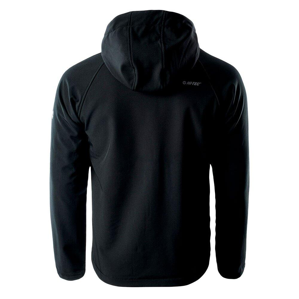 Chaqueta Softshell Neti para Hombre Negro 2/3