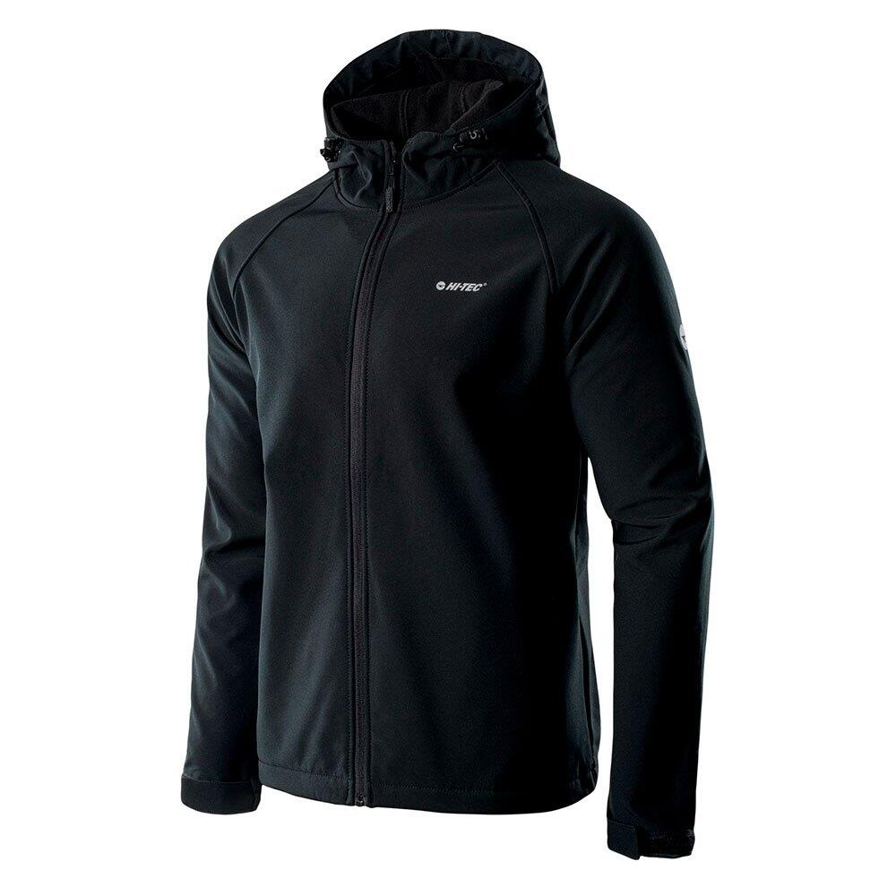 Chaqueta Softshell Neti para Hombre Negro 3/3