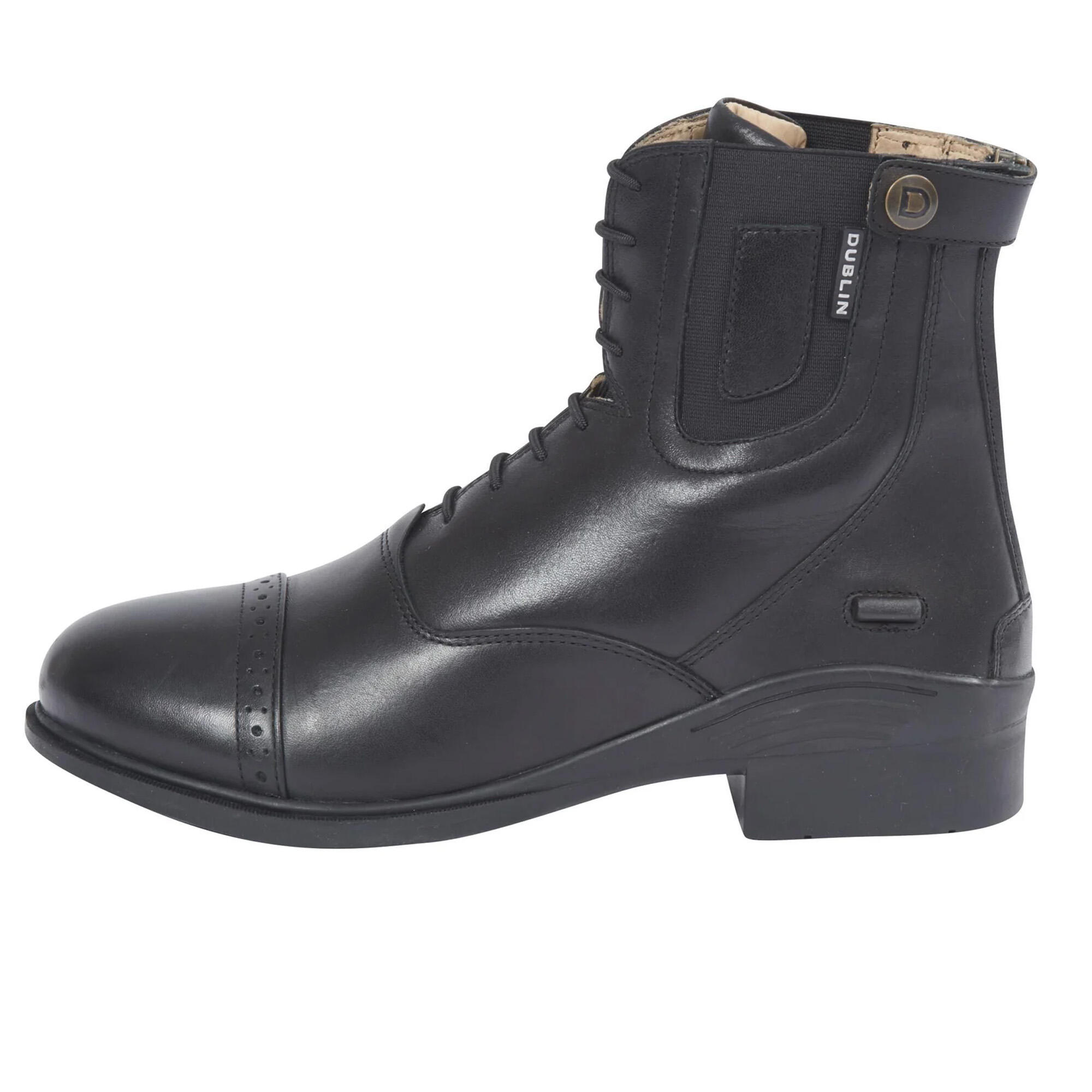 EVOLUTION Unisex Paddock Boots (Black)