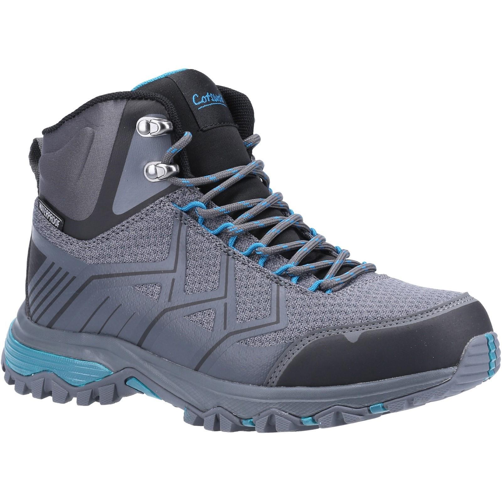 Womens/Ladies Wychwood Hiking Boots (Grey/Blue) 1/5