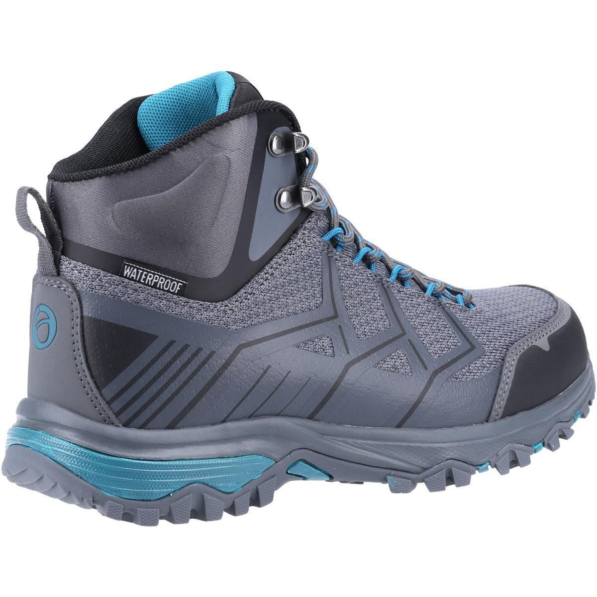 Scarponcini da trekking WYCHWOOD donna RPET impermeabili grigio/blu 2/5