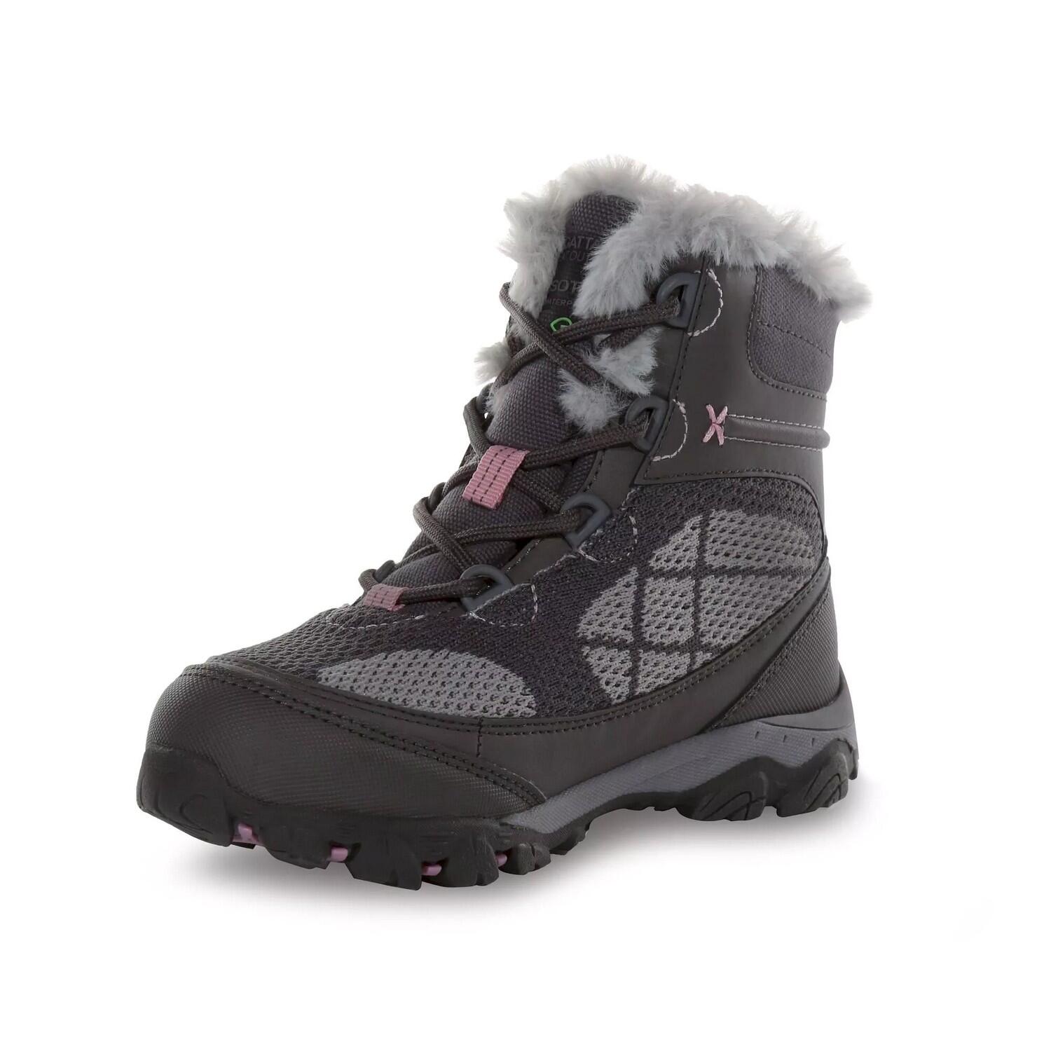Childrens/Kids Hawthorn Evo Walking Boots (Granite/Fragrant Lilac) 3/5