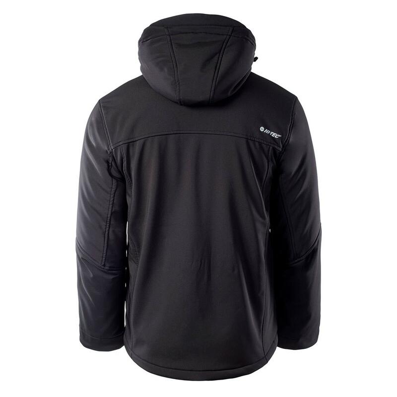 "Geko" Softshelljacke für Herren Schwarz