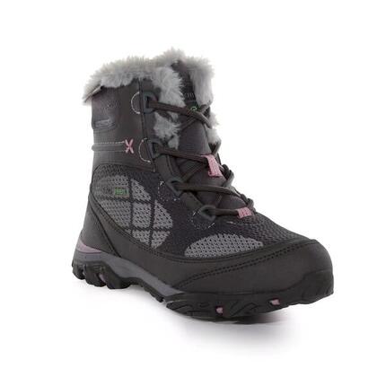 Bottines De Marche HAWTHORN EVO Enfant (Granite / Lilas Vif)