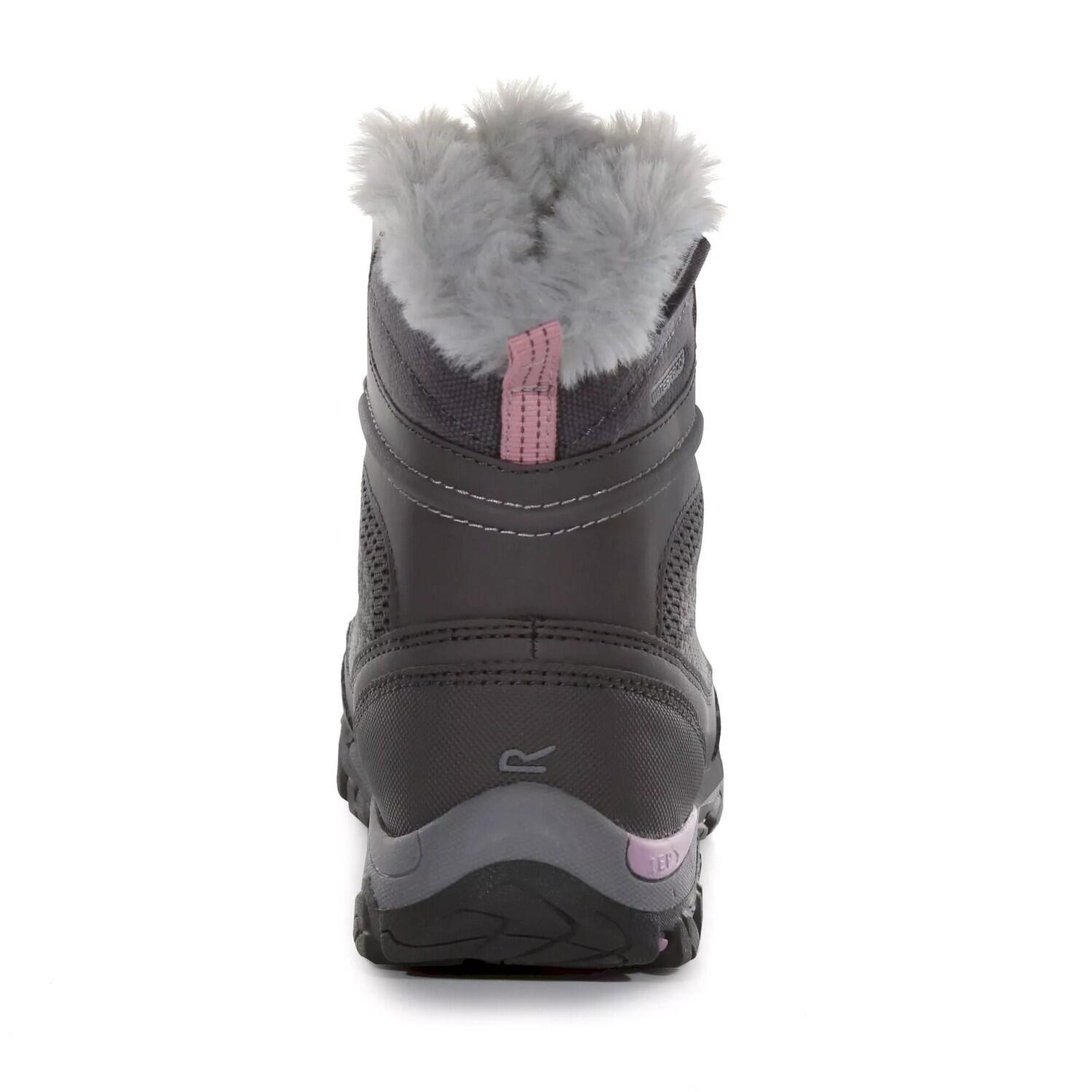 Childrens/Kids Hawthorn Evo Walking Boots (Granite/Fragrant Lilac) 2/5