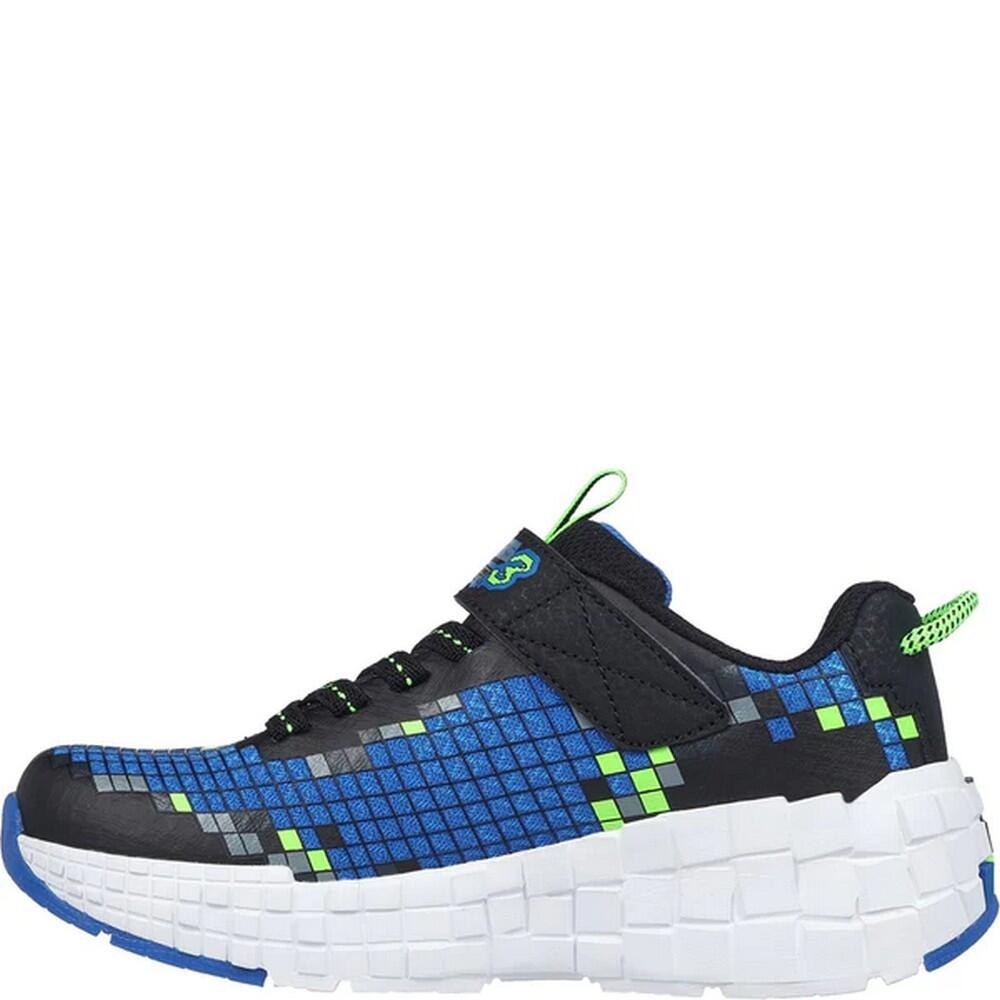 Scarpe da ginnastica MEGACRAFT 3.0 da bambino (nero / blu / verde chiaro)