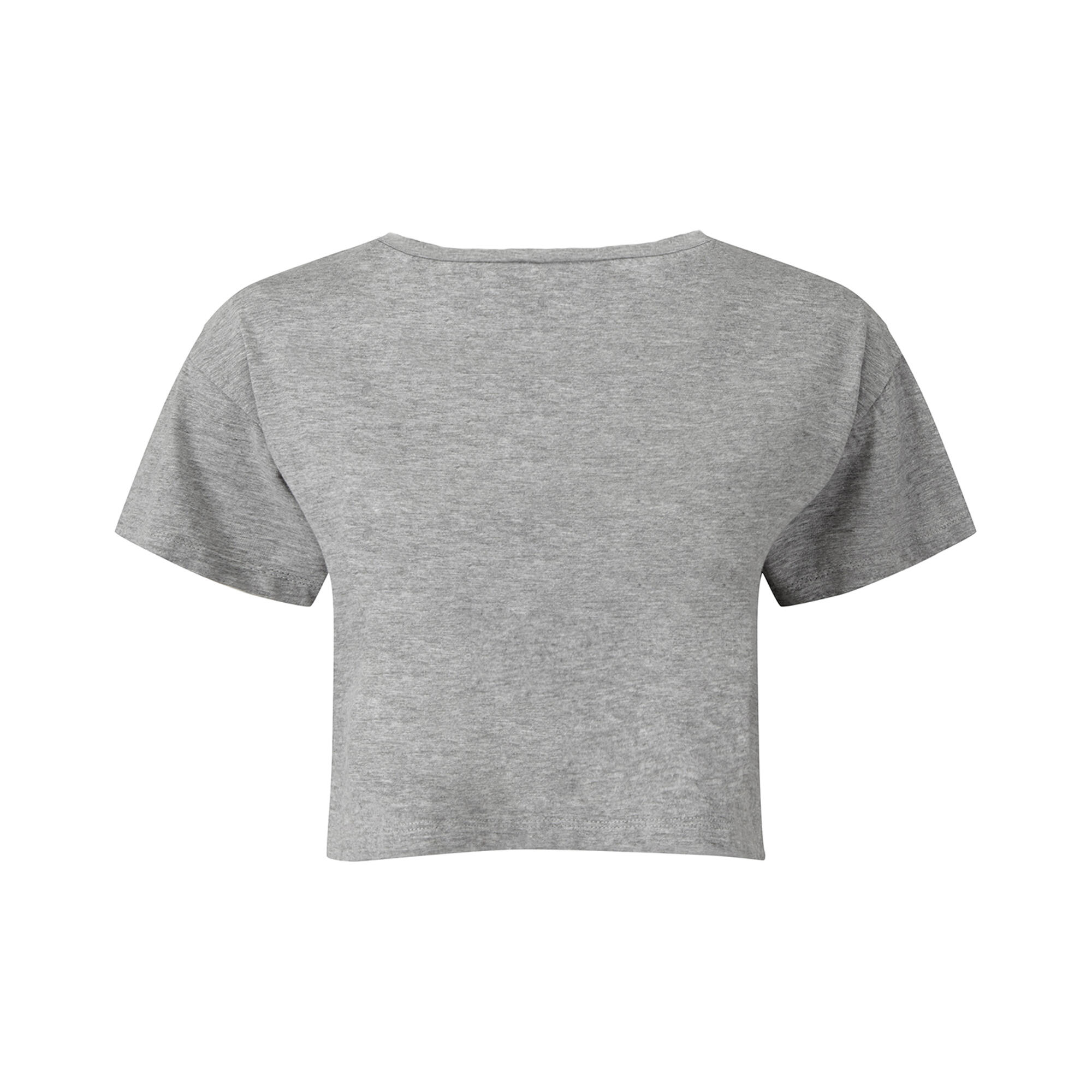 Women's cropped top (Gris Chiné)