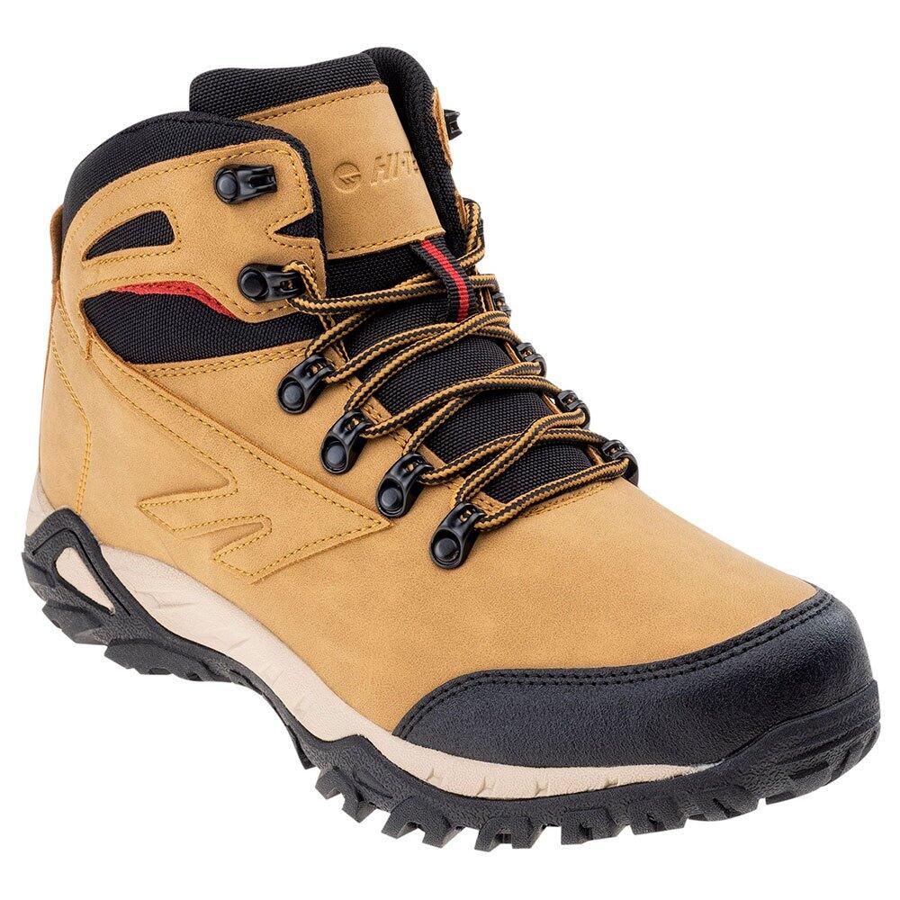 Mens Medin Mid Cut Walking Boots (Camel/Black)