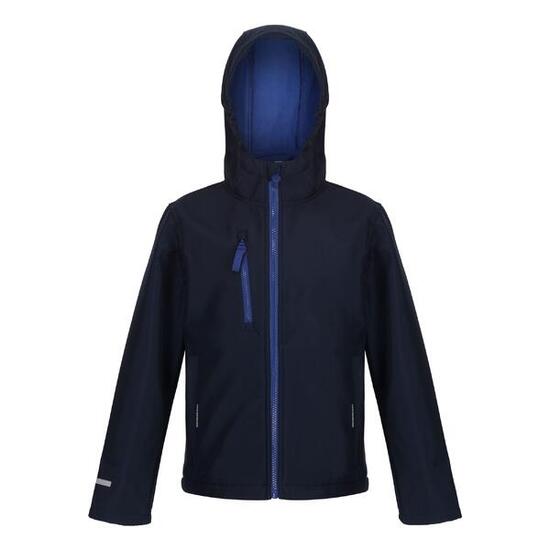Veste Softshell Enfant (Bleu Marine / Bleu Roi)