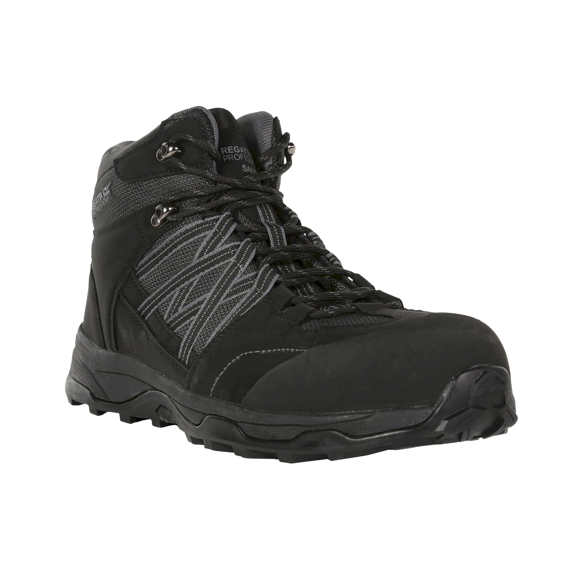 CLAYSTONE S3 Men's safety boots (Black / Granite)