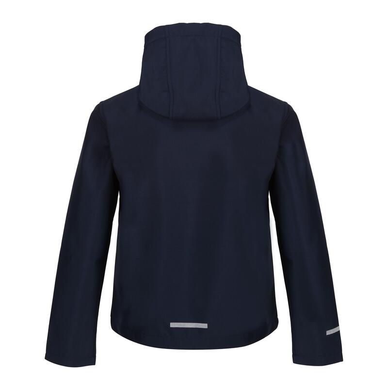 Kinder/Kids Ablaze 3 Layer Soft Shell Jas (Marine/Nieuw Koninklijk)