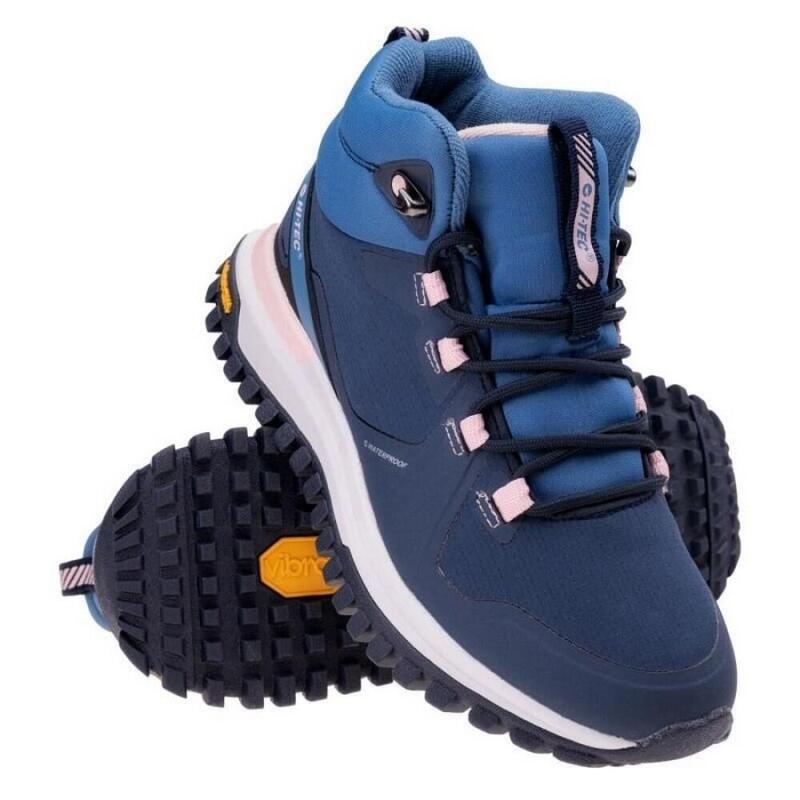 Botas de Senderismo Harrow con Cordones para Mujer Marino, Azul Humo, Rosa