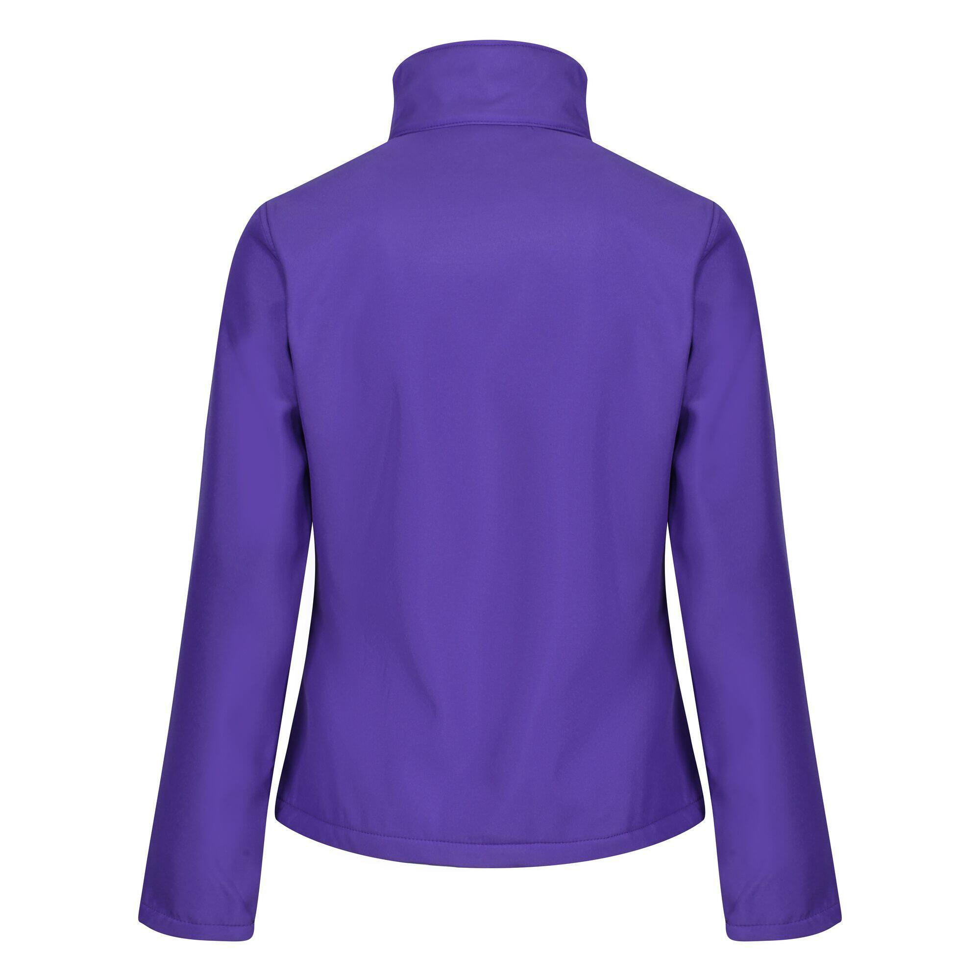 Standout Softshelljacke Ablaze bedruckbar Damen Violett/Schwarz 3/5