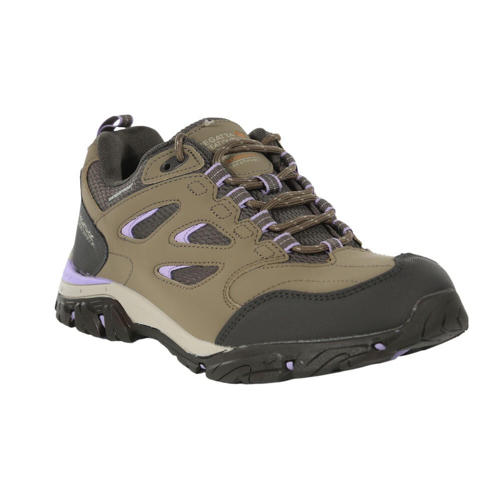 Womens/Ladies Holcombe IEP Low Hiking Boots (Clay Brown/Pastel Lilac) 1/5