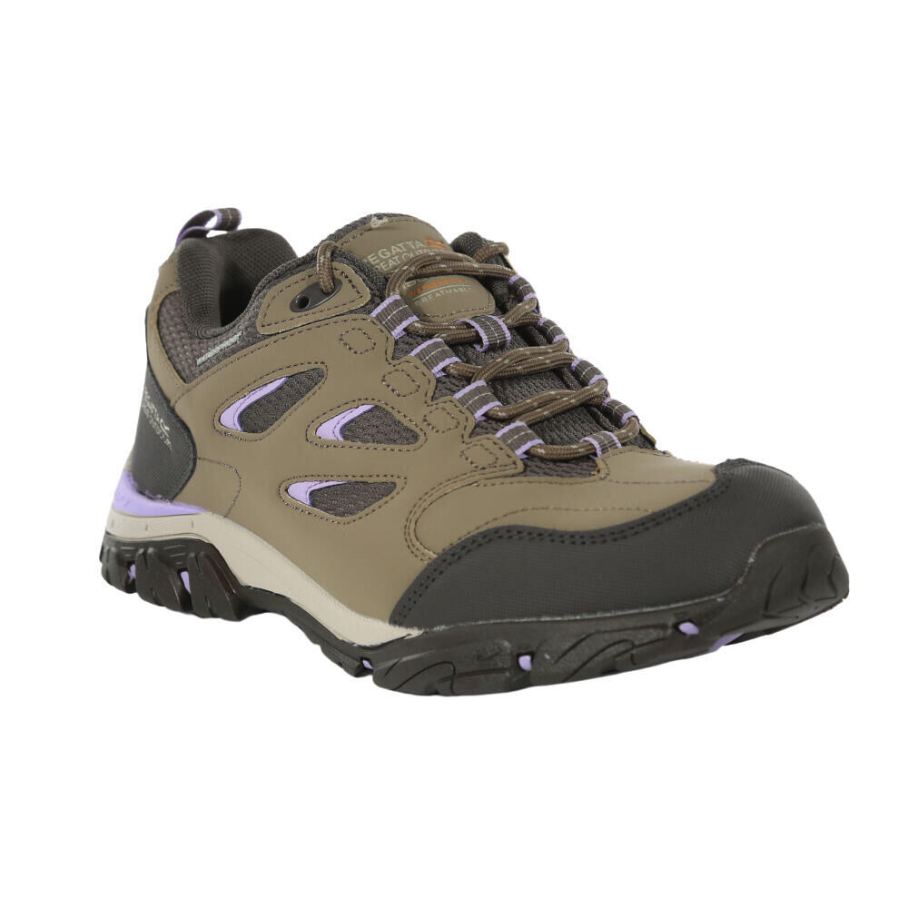 REGATTA Womens/Ladies Holcombe IEP Low Hiking Boots (Clay Brown/Pastel Lilac)