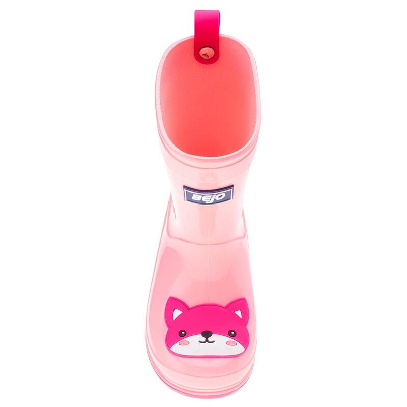 Stivali Di Gomma Bambini Bejo Cosy II Rosa Confetto Rosa Brillante