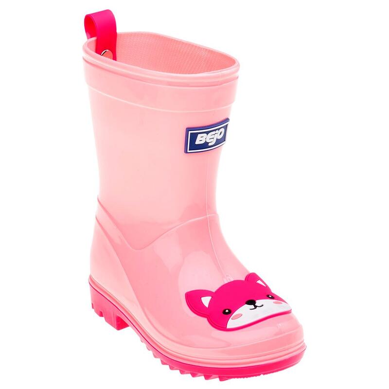 Botas de Wellington Cosy II para crianças e jovens Rosa doce/Rosa brilhante