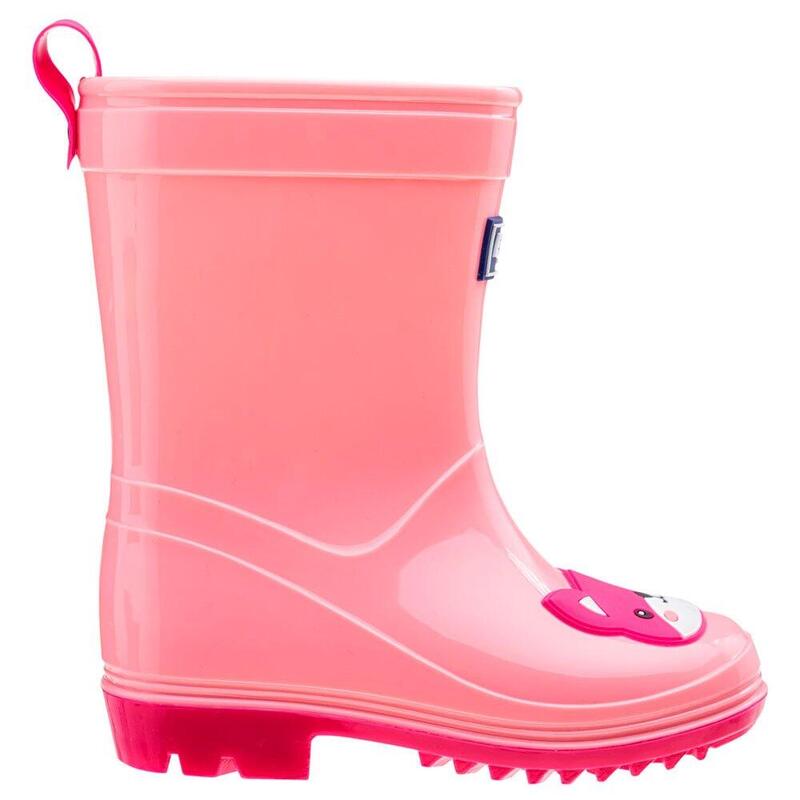 Botas de Wellington Cosy II para crianças e jovens Rosa doce/Rosa brilhante