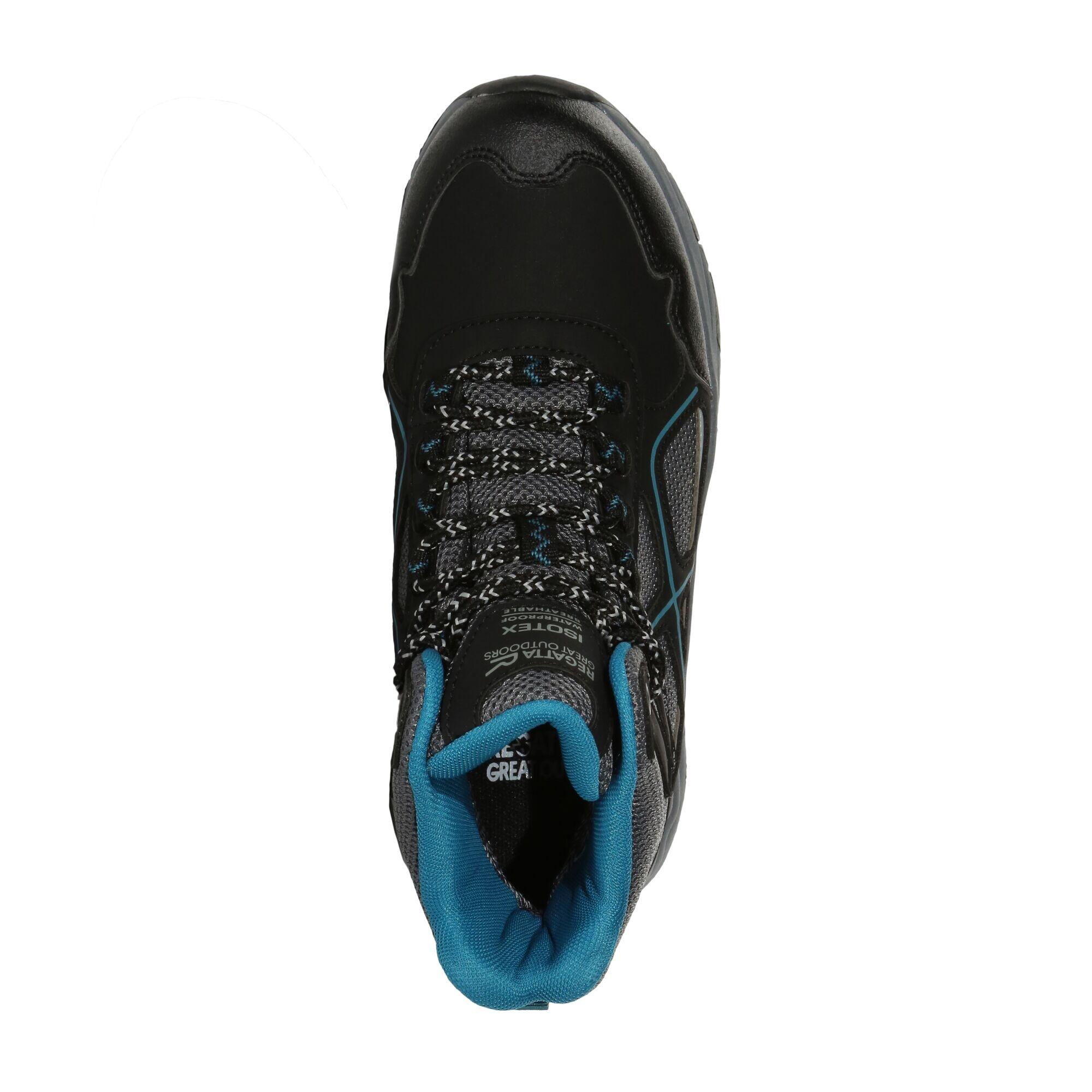Bottines De Marche LADY VENDEAVOUR Femme (Noir / Bleu Canard) 4/5