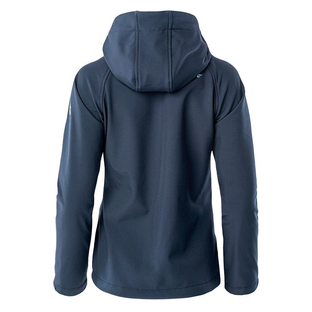Chaqueta Softshell Neti para Mujer Azul Noches, Sangría 2/3