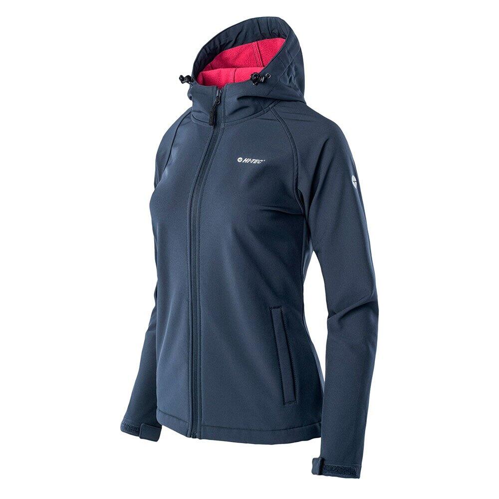 Chaqueta Softshell Neti para Mujer Azul Noches, Sangría 3/3