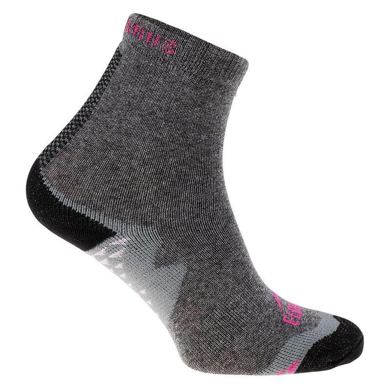 Socquettes YINE Enfant (Gris / Noir / Rose)