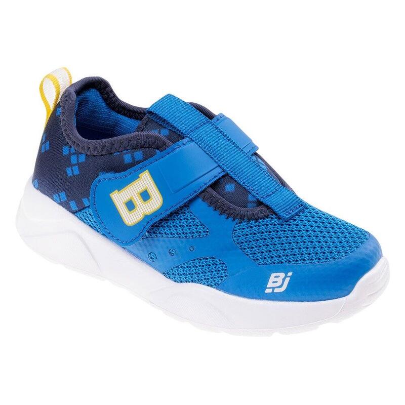 Kinderen/Kinderen Besini Trainers (Blauw/lime)