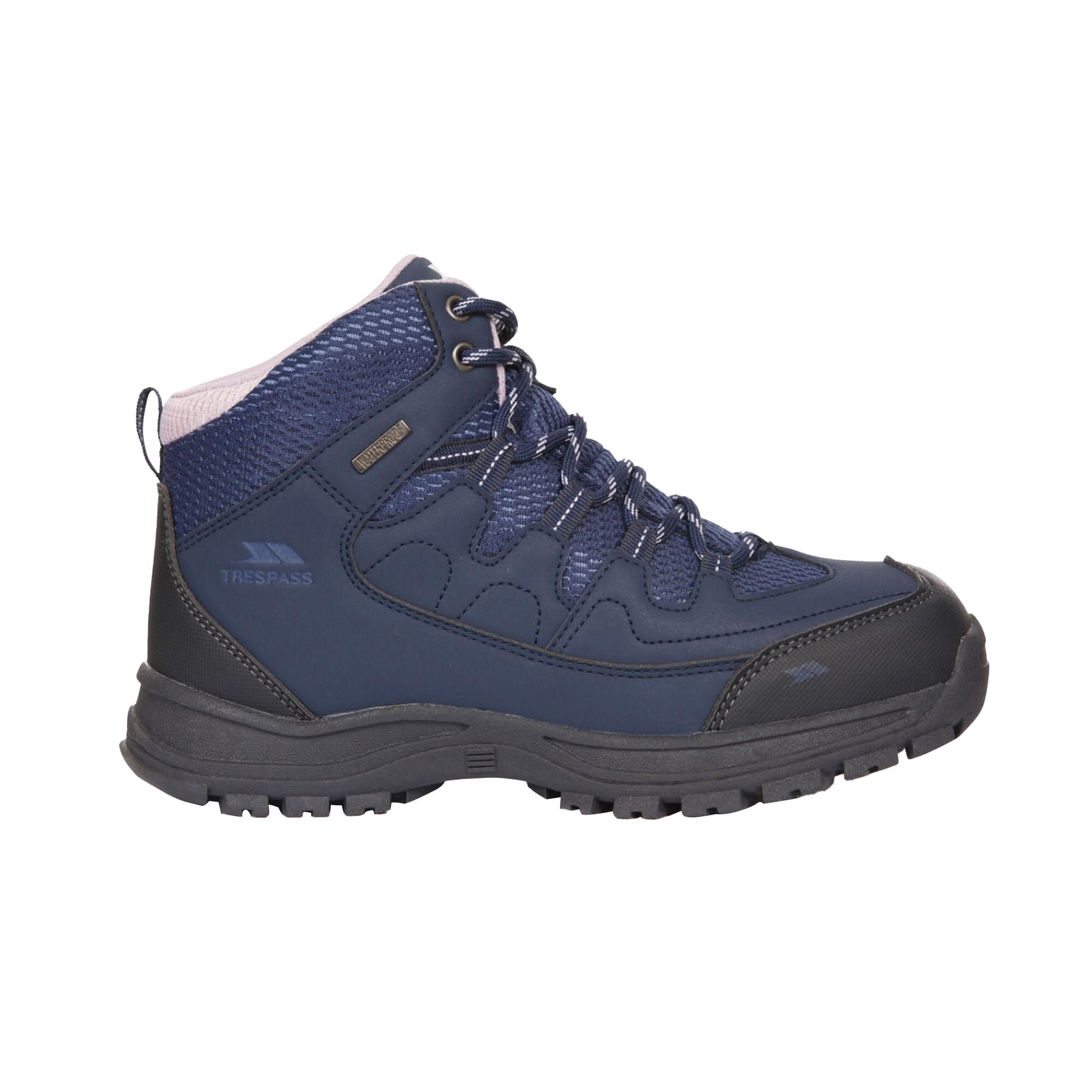 Wanderstiefel Mitzi wasserfest Damen Marineblau 4/5