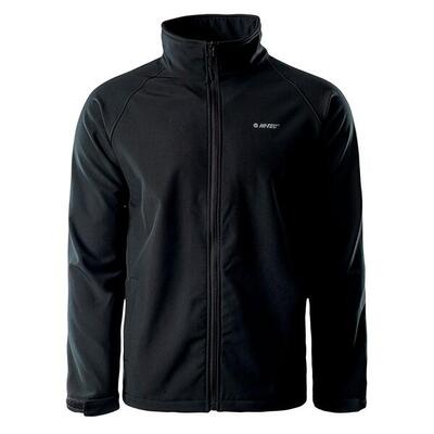 Heren derai soft shell jas (zwart)