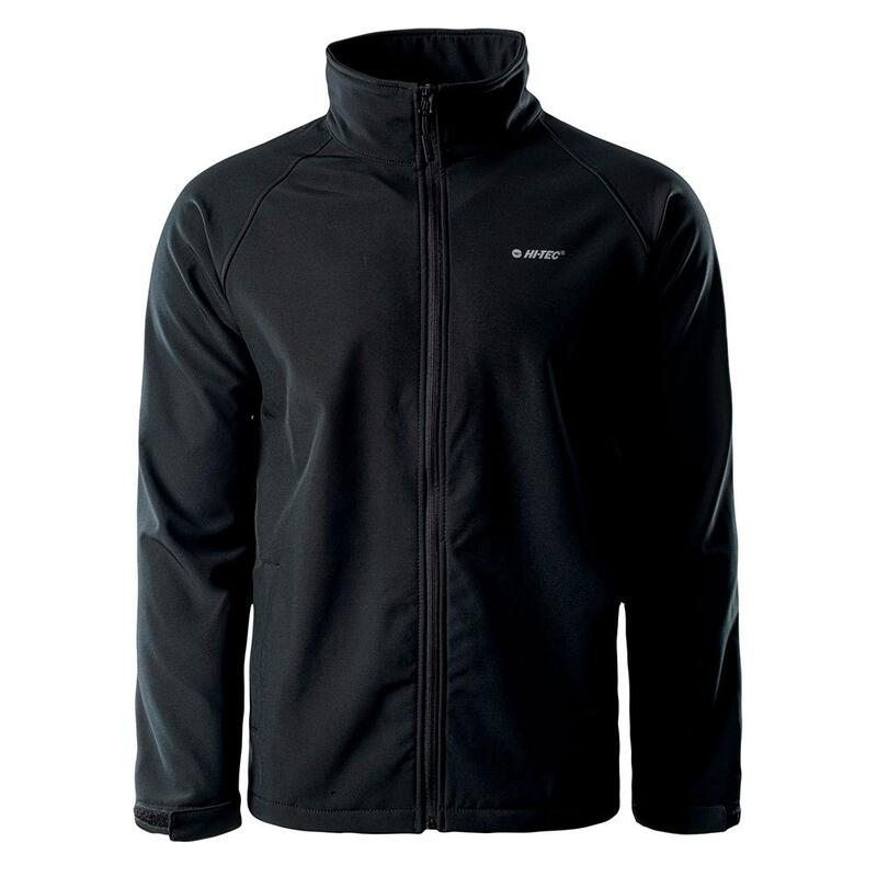 Chaqueta cortavientos hombre fitness Grand Marathon SIROKO Negro