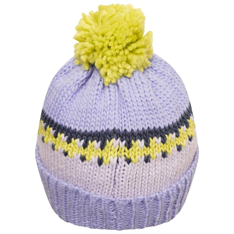 Cappello A Cuffia Pon Pon Bambini Dare 2B Boffin II Violeta Selvatica