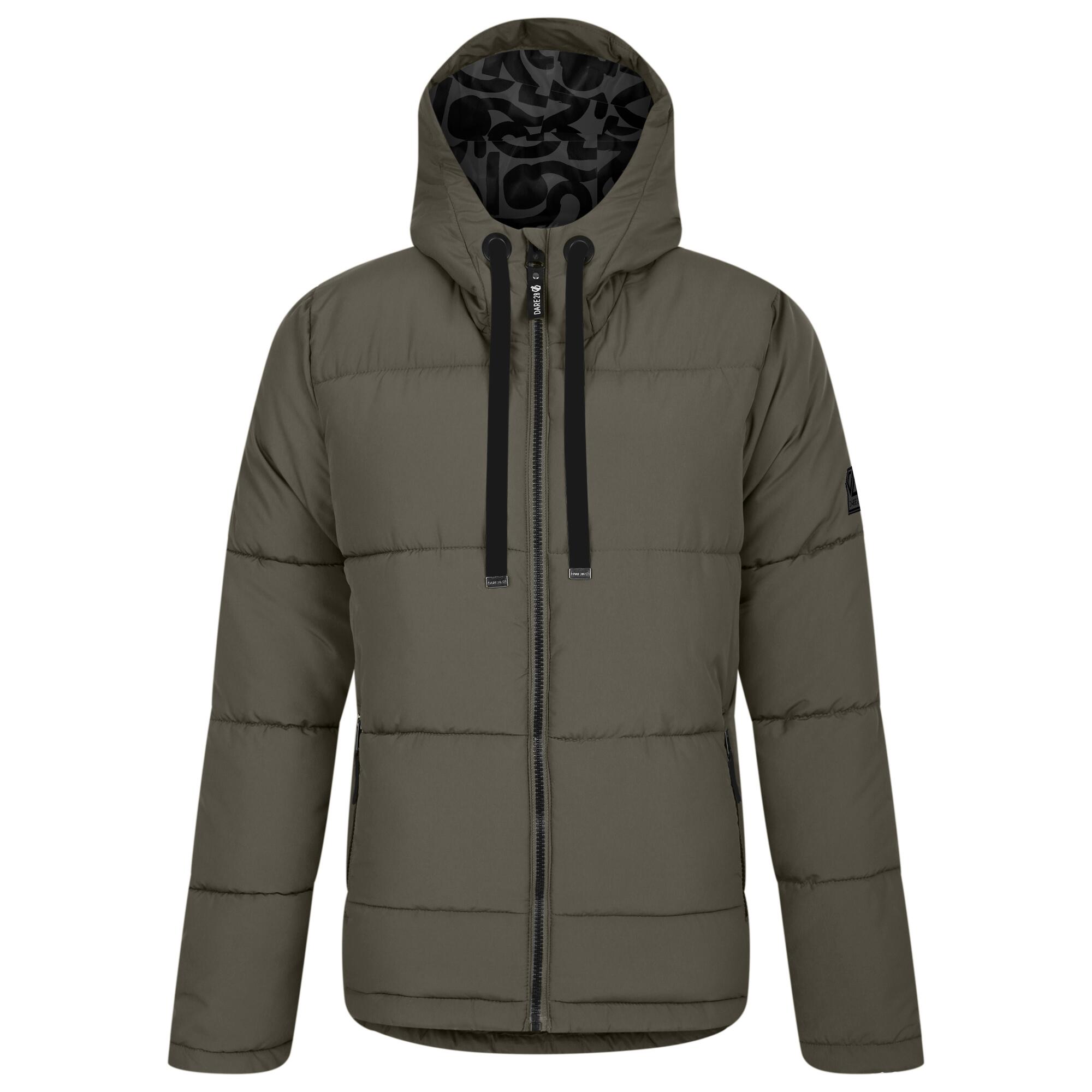 Dare 2b - Veste Matelassée Society Femme (vert Lichen) - Doudoune Synthétique - Vert - 34 2xs - Decathlon