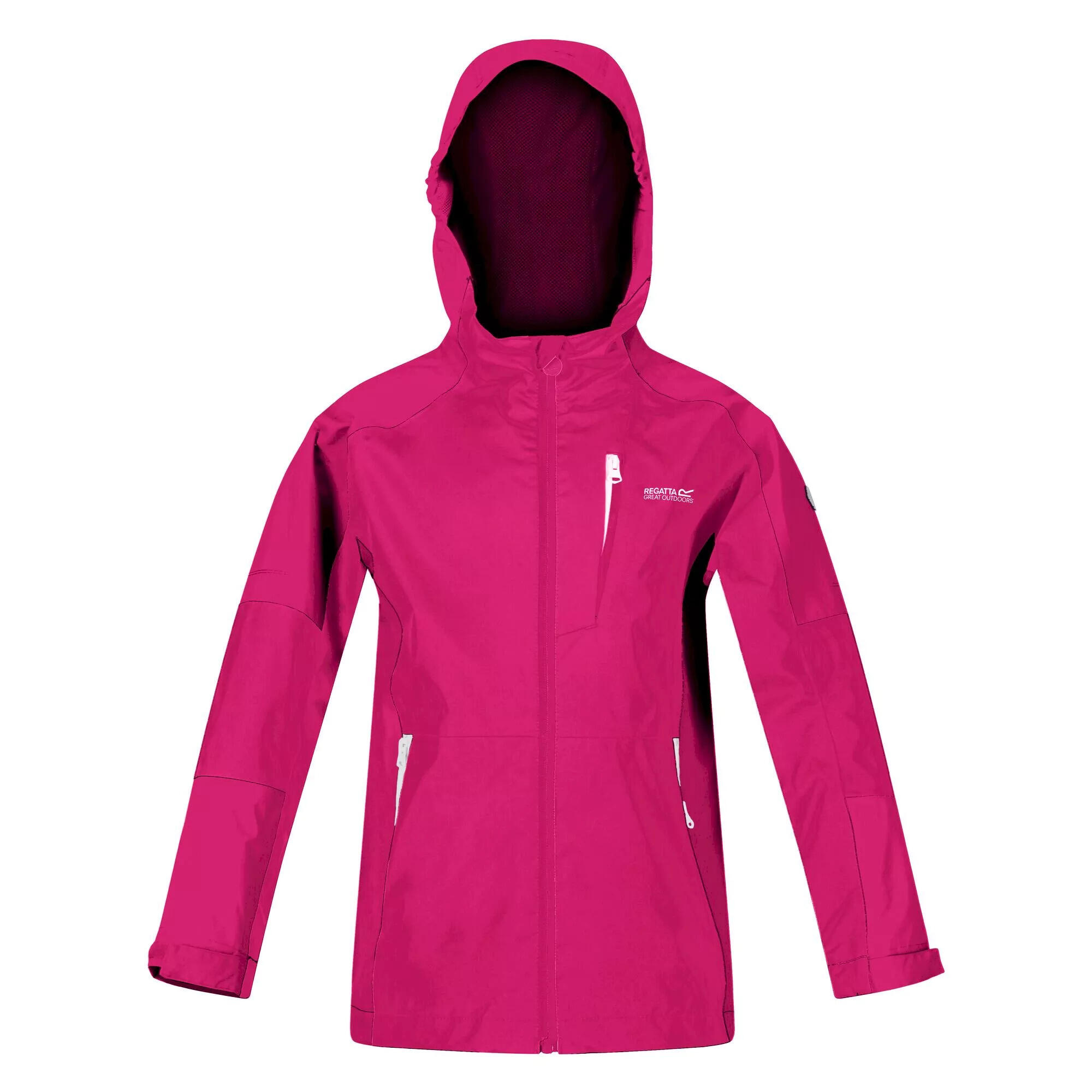 REGATTA Childrens/Kids Calderdale II Waterproof Jacket (Pink Fusion)