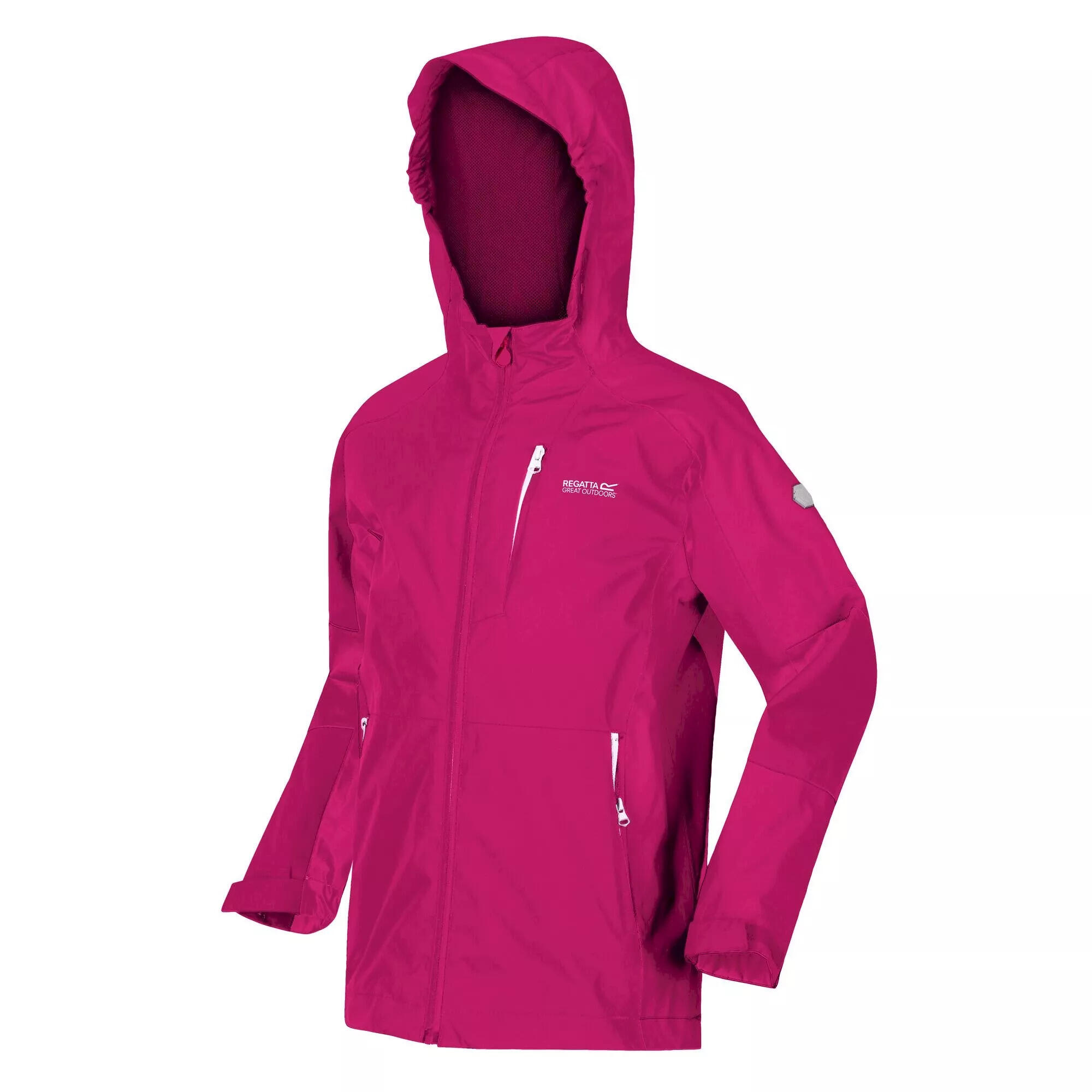 Childrens/Kids Calderdale II Waterproof Jacket (Pink Fusion) 4/5