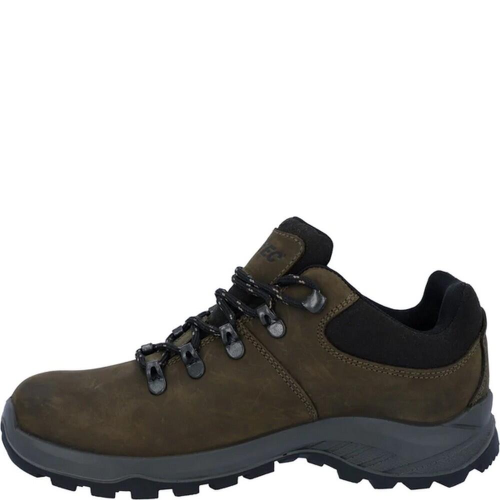 Stivali Pelle A Grana Donna Hi-Tec Walk Lite Camino Ultra Marrone 3/4