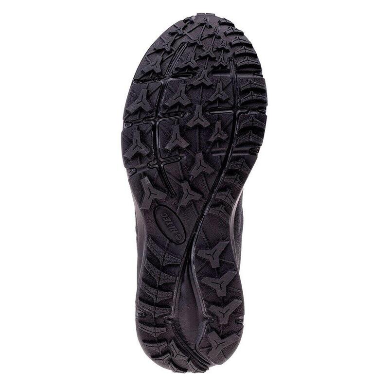 Zapatillas de Senderismo de Impermeable Benard con Cordones para Mujer Negro