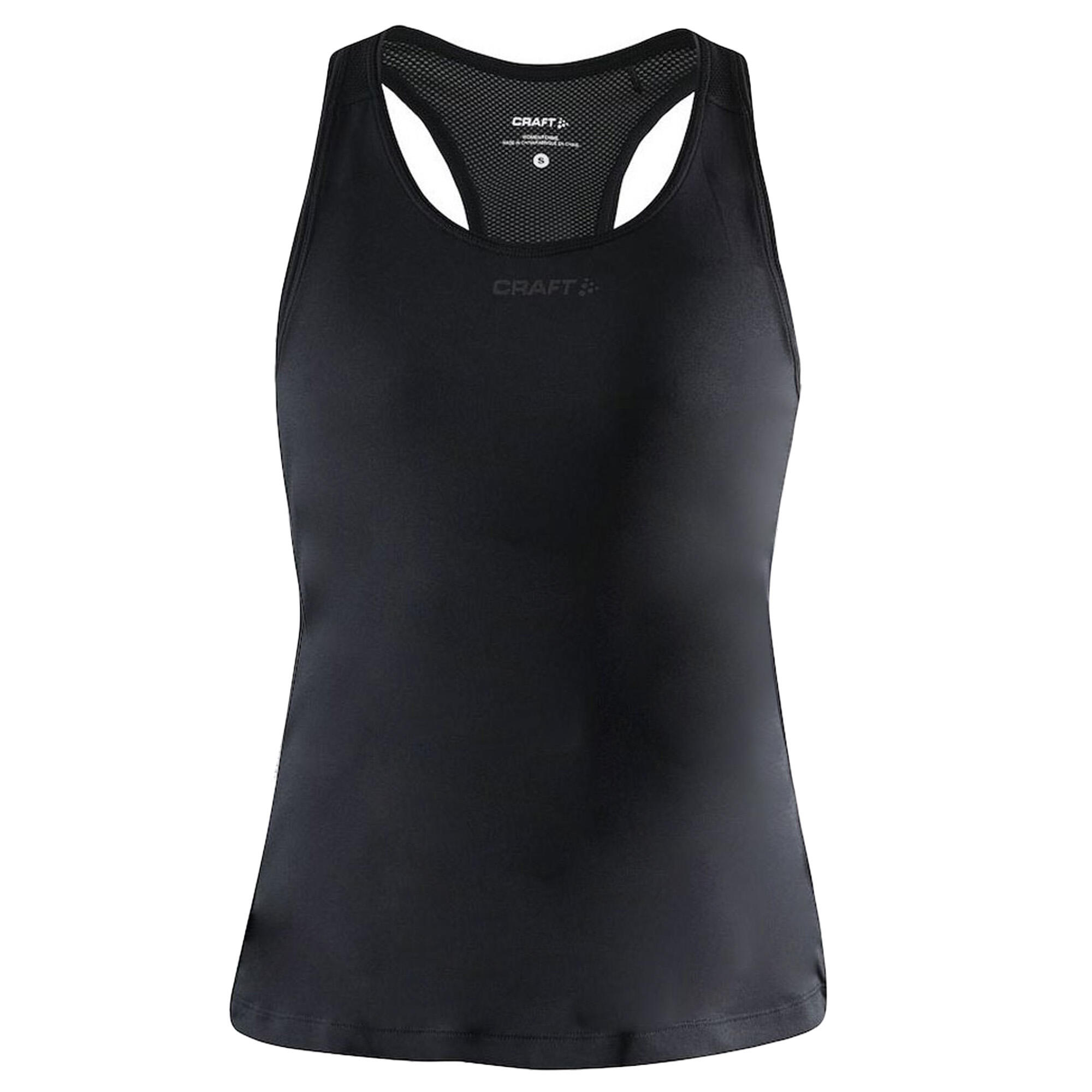 Womens/Ladies ADV Essence Tank Top (Black) 1/3