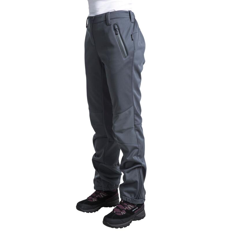 Pantalones Softshell modelo Sola para mujer Carbón