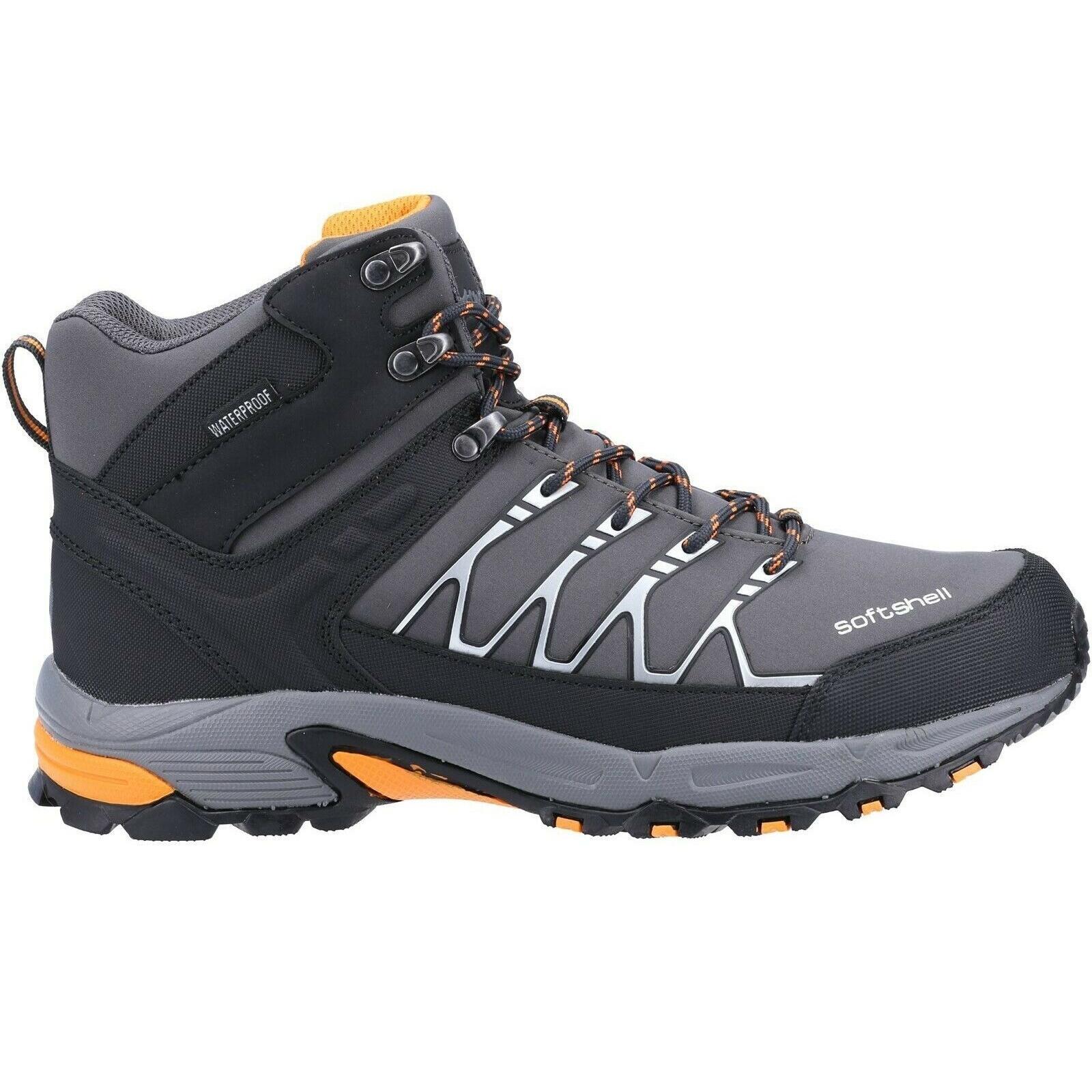 Chaussures De Randonnée Hommes (Gris / Orange) 2/5