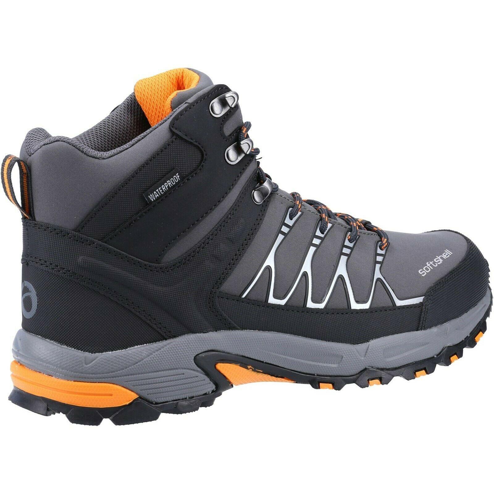 Chaussures De Randonnée Hommes (Gris / Orange) 4/5