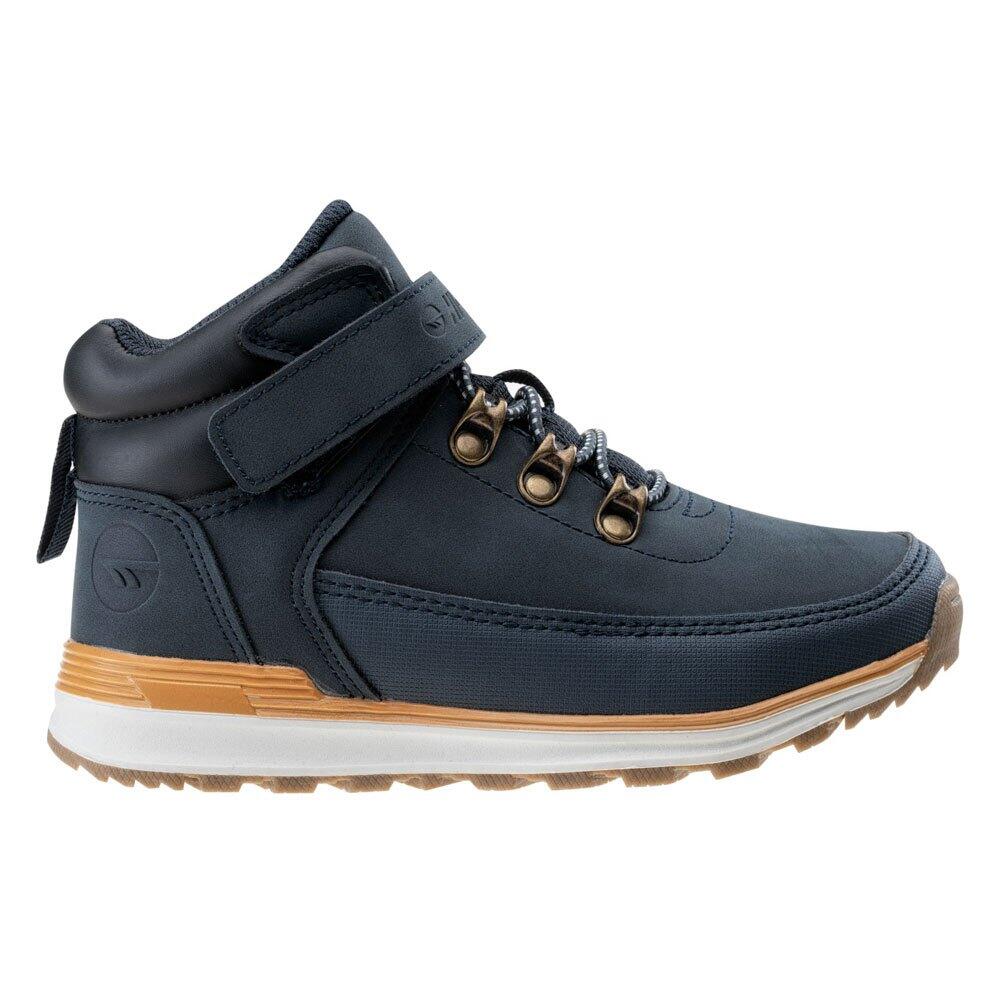 Childrens/Kids Herlen Mid Cut Walking Boots (Navy) 3/4