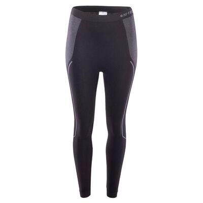 Dames buraz logo thermische legging (zwart/grijs)